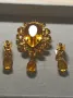 Винтидж чешки бижута с кристали , снимка 4