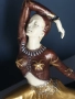 30см-9кг Chiparus статуетка/френска бронзова скулптура/Арт Деко фигура кабаретна танцьорка-балерина, снимка 7