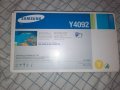 Чисто нова тонер касета за цветен лазарен принтер модел Y4092S марка SAMSUNG, снимка 2