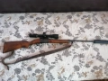 Продавам ловна карабина ИЖ18 кал.223 в комплект с оптика и супресор, снимка 1