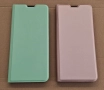 Redmi A3 калъф страничен розов зелен, снимка 2