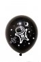 Астронавт космонавт космос черен латекс балон парти рожден ден