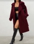 Палто- цвят бордо, снимка 5