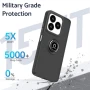 ZTE Blade V60 Smart / Blade A75 5G Удароустойчив Ring Holder Калъф и Протектор, снимка 3