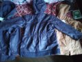 Продавам есенно пролетни якета кожени с качулка нови с етикети тц, снимка 1 - Детски якета и елеци - 43364058