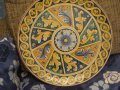  maiolica антикварна чиния за стена , снимка 2