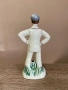 Винтидж порцеланова статуетка „Момче с футболна топка“, СССР, снимка 2