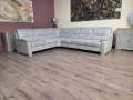 ПРОМОЦИЯ!!! Светло сив ъглов диван от плат PP-HS10002, снимка 7