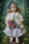 Порцеланова кукла Alberon Nina, снимка 5