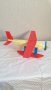 Детски пластмасов соц.самолет за сглобяване с трансформация, снимка 1