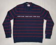 Tommy Jeans Pullover оригинален пуловер L памучен пуловер Hilfiger, снимка 1