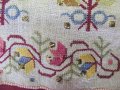 19 век Ръчно Бродирана Кърпа,ислям ,отоман, турска, снимка 9