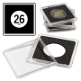 Квадратни капсули за монети QUADRUM - 26 мм , 10 бр., снимка 1