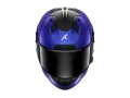 Мото Каска за мотор SHARK AERON GP BLANK SP BLUE Official FIM MotoGP, снимка 9