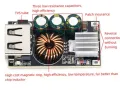 5V USB модул за бързо зареждане от 5~32V DC към 5V DC Quick Charge , снимка 3