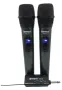 Комплект 2 бр. универсални динамични безжични микрофони WG-22,предавател-приемник, снимка 6