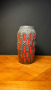 Немска керамична ваза лава стил, снимка 4