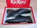 Стилни мъжки обувки от естествена кожа KicKers №46, снимка 11