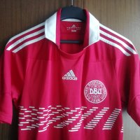 Дания Адидас оригинална тениска фланелка размер S Denmark Adidas , снимка 3 - Тениски - 43438658