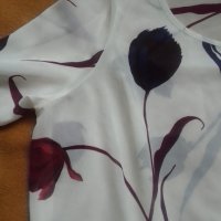 Дамски елегантен/бизнес комплект-блуза +панталон, размер 12, снимка 4 - Костюми - 40575168