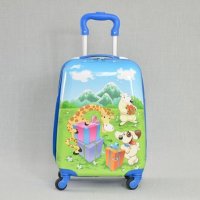 Куфар детски ABS 16" - различни цветове, снимка 5 - Куфари - 39462410