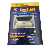 LED COB лампа със сензор за слънчево движение Sunblast XF-6678A, снимка 1 - Соларни лампи - 39334949