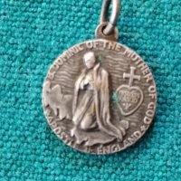 Сребърен медальон, снимка 4 - Други ценни предмети - 39112185