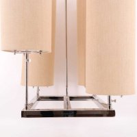 Уникален Дизайнерски Полилей с четири регулиращи се абажура/PTMD Collection, снимка 3 - Лампиони - 37120776