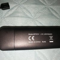 4G USB LTE USB модем за мобилен интернет Мтел А1 ZTE MF 833V, снимка 2 - Мрежови адаптери - 25278001