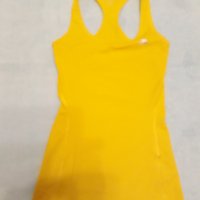 Марков оригинален потник ADIDAS, слънчево жълто , спортен модел , еластан, хубава стегната материя, снимка 1 - Спортни екипи - 37476649