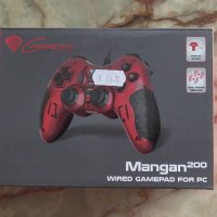 Жичен геймпад Genesis Mangan 200, за PC, Червен | NJG-1425