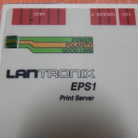 LanTronix EPS1 Print Server, снимка 2 - Мрежови адаптери - 32250330
