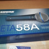 shure beta sm58s-profi microphone-внос швеицария, снимка 1 - Микрофони - 28457573