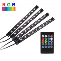 LED ленти Mercado Trade, RGB, С USB, Контролер, 4 бр., снимка 2 - Лед осветление - 39359393