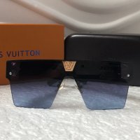 -22 % разпродажба Louis Vuitton 2023 висок клас дамски слънчеви очила маска Мъжки Унисекс, снимка 5 - Слънчеви и диоптрични очила - 39012866