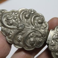 Сребърни пафти , снимка 5 - Антикварни и старинни предмети - 35081001