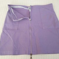 Женска лилава пола, снимка 2 - Поли - 26240058
