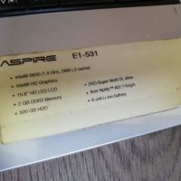 Лаптоп Acer Aspire E1-531, снимка 2 - Лаптопи за дома - 26414615