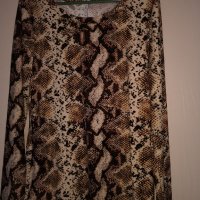 Дамска блуза с животински принт - XXL, отговаря на XL, снимка 1 - Блузи с дълъг ръкав и пуловери - 43586342