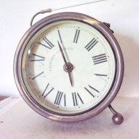 Стар часовник с термометър, снимка 1 - Антикварни и старинни предмети - 28651750