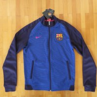Nike FC Barcelona Authentic Track Jacket, снимка 1 - Спортни дрехи, екипи - 27916022