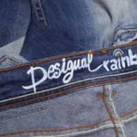 дамски дънки Desigual xs, s  , снимка 4 - Дънки - 23648960