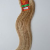 100% естествена коса, треса за удължаване - екстеншън, снимка 2 - Аксесоари за коса - 33117856