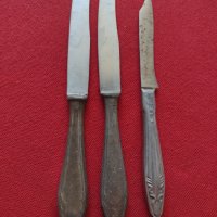Три стари ножа от соца за колекция декорация битов кът - 91771, снимка 1 - Други ценни предмети - 34782472