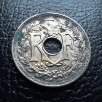 Стара монета 25 сантима 1939 г. Франция - топ!, снимка 9 - Нумизматика и бонистика - 42933620