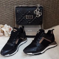 Дамски спортни обувки и чанта Guess, снимка 1 - Дамски ежедневни обувки - 27233225
