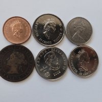 Лот монети Канада и други държави, снимка 2 - Нумизматика и бонистика - 43909771