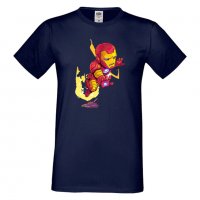 Мъжка тениска Marvel Iron Man Игра,Изненада,Подарък,Геймър,, снимка 12 - Тениски - 36790701
