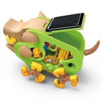 SOLAR BOAR ROBOT - Електрическа соларна играчка прасе, снимка 3 - Електрически играчки - 35083747