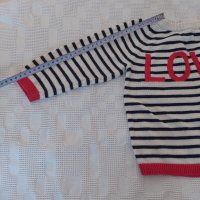 Бебешки пуловер H&M, снимка 3 - Бебешки блузки - 39684239